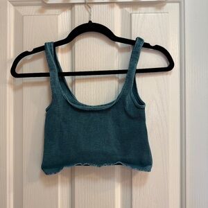 Free People Movement Happiness Runs Square Neck Crop - M/L